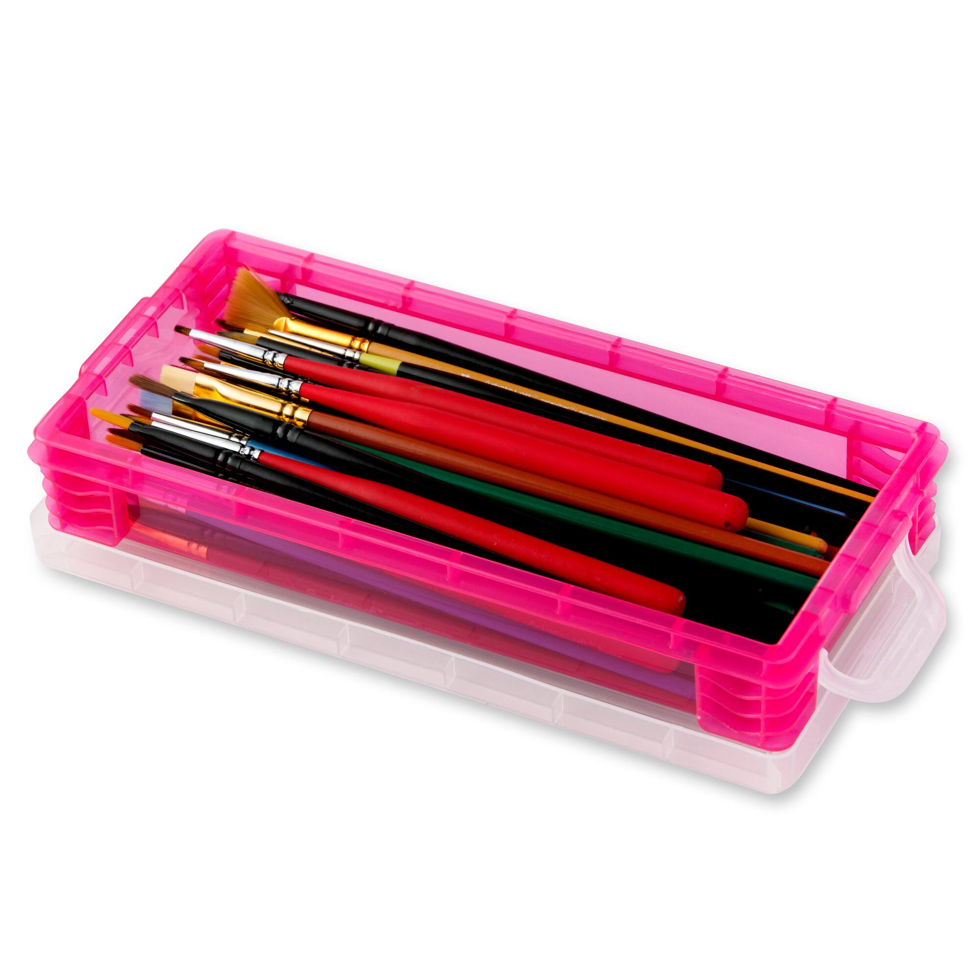 Pink Stacking Pencil Box by Simply Tidy™